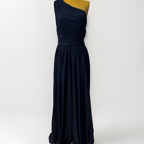 david's bridal navy bridesmaid dress Dusty Sage Green Bridesmaid Dresses A-Line Spaghetti Straps Cowl Back